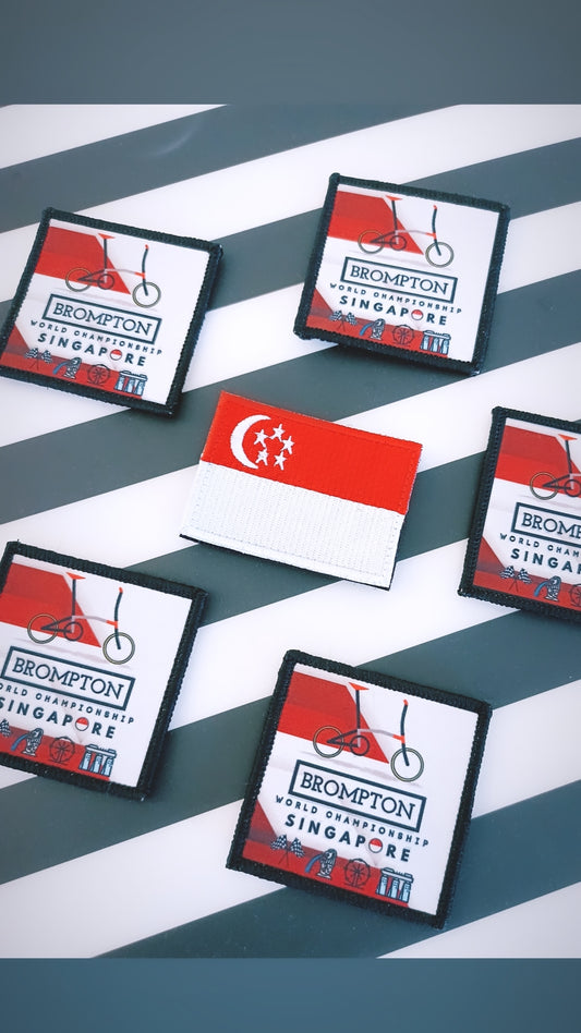 Brompton World Championship Singapore Velcro Patch