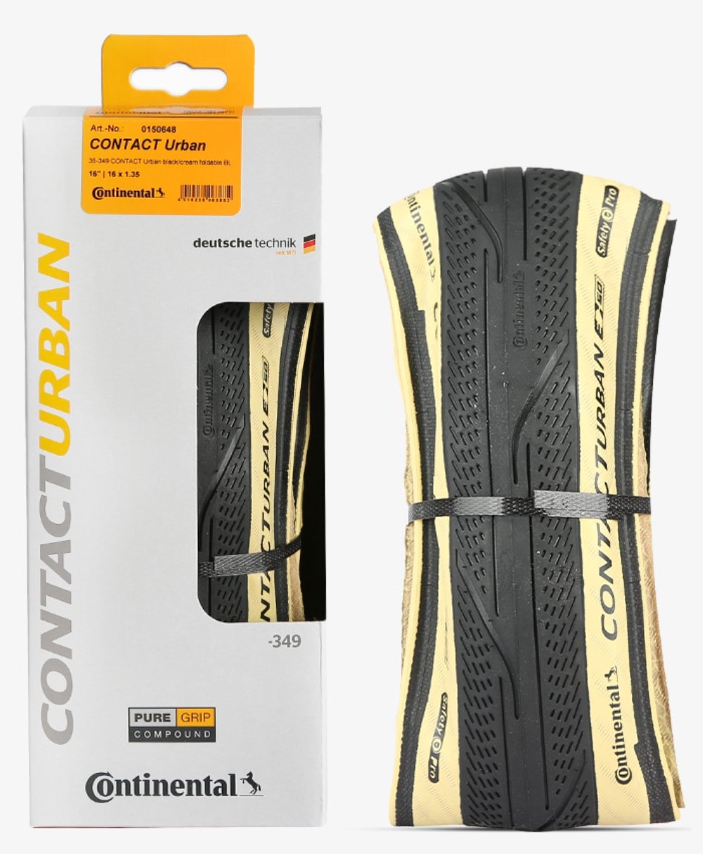 Continental Contact Tyre Urban Cream Wall