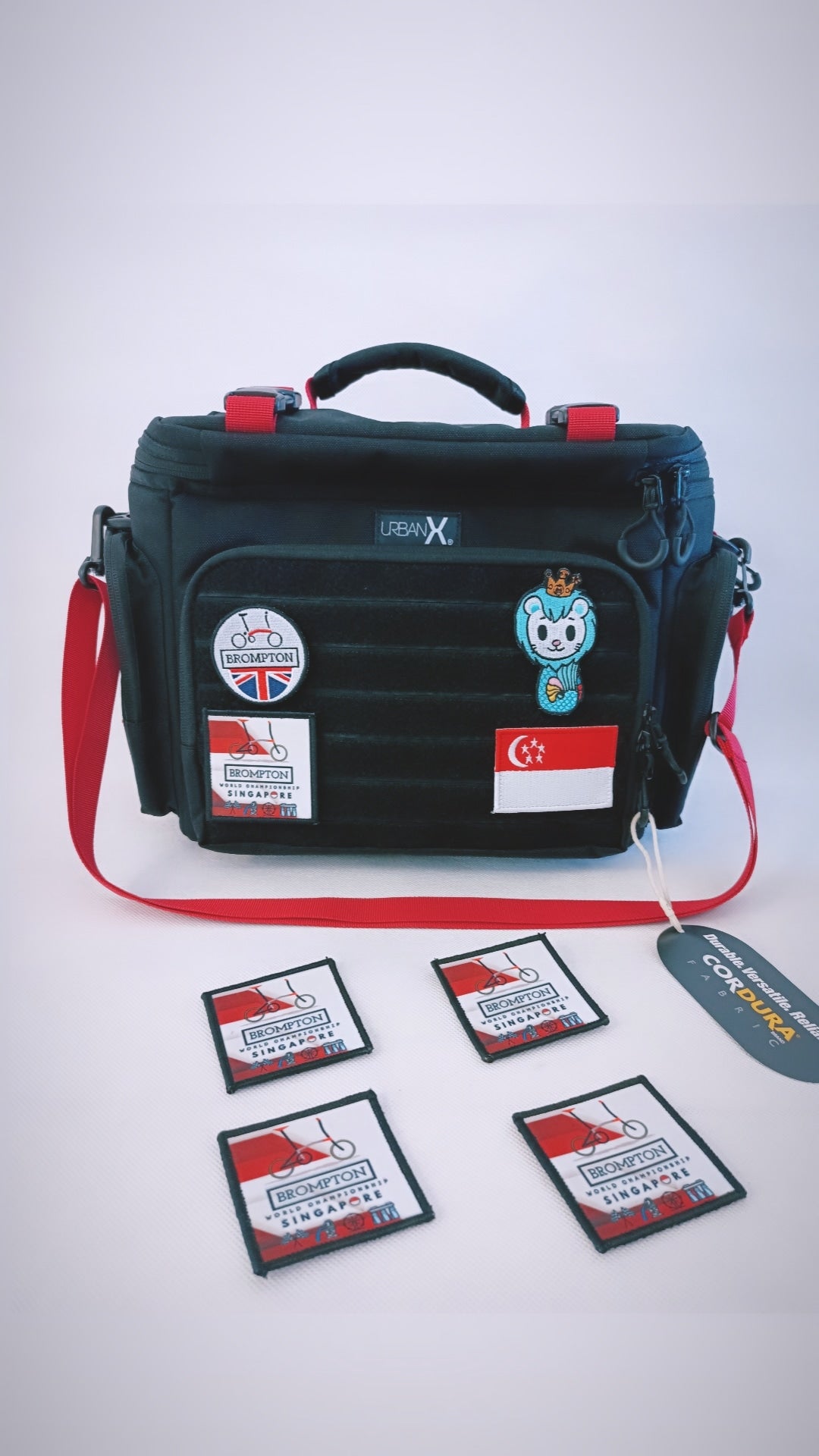 Brompton World Championship Singapore Velcro Patch
