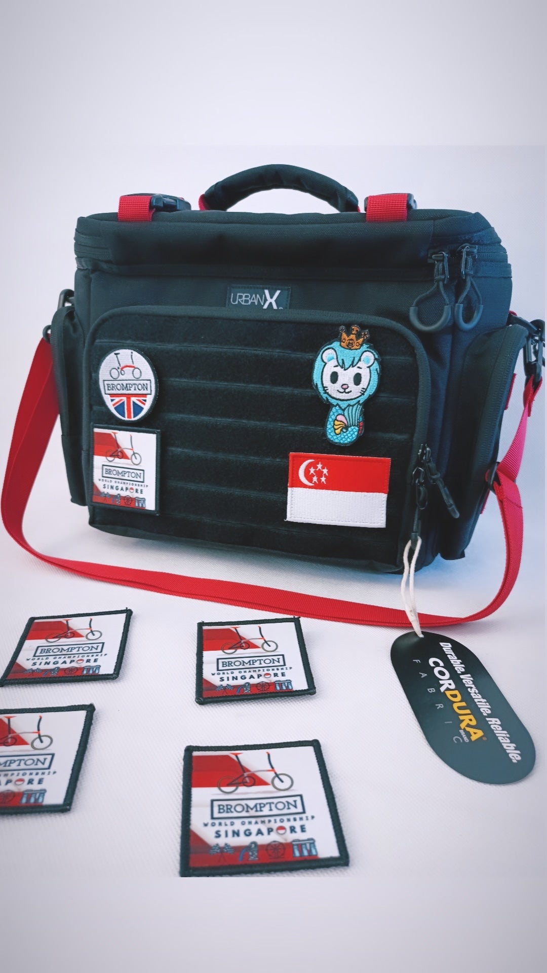 Brompton World Championship Singapore Velcro Patch