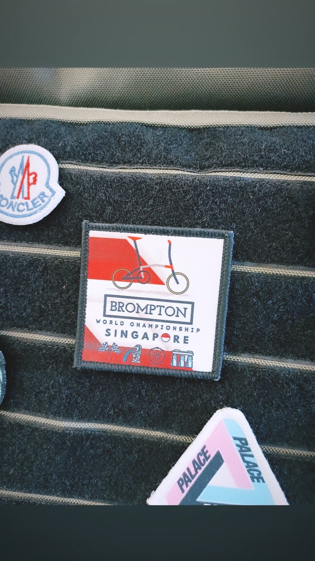 Brompton World Championship Singapore Velcro Patch
