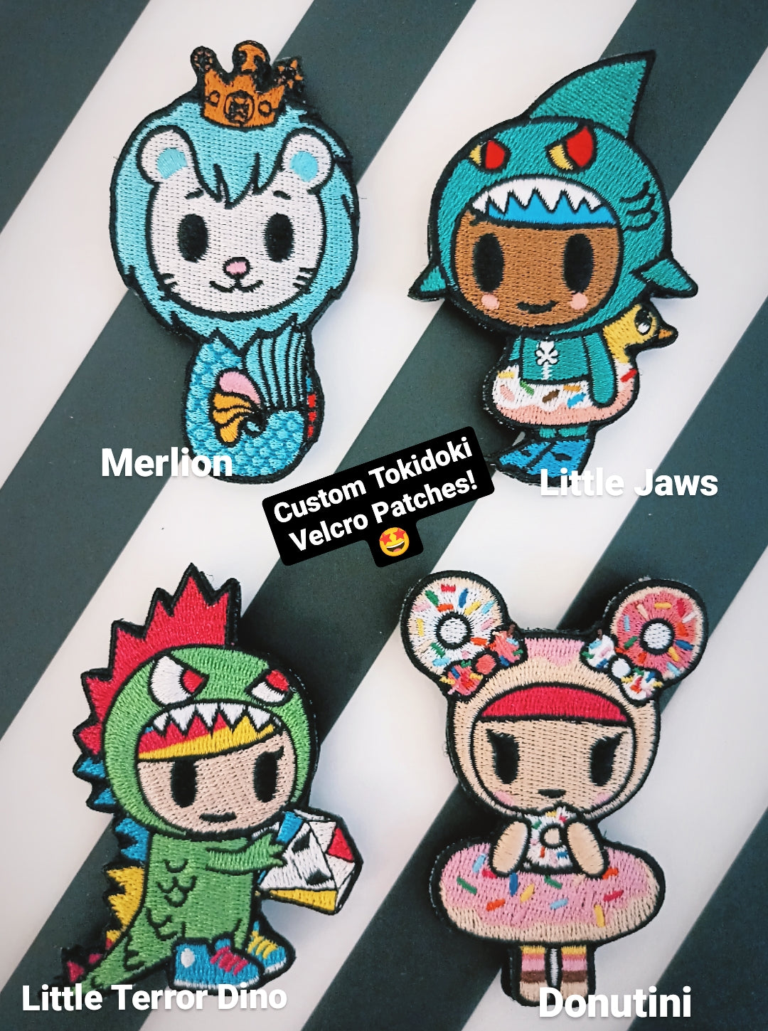 Tokidoki Velcro Patches