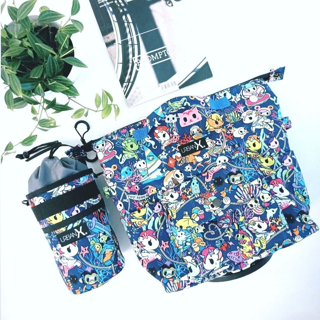 UrbanX® Saddle/ Handlebar Bag Tokidoki Series